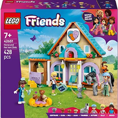 LEGO Friends At ve Evcil Hayvan Veteriner Kliniği 42651