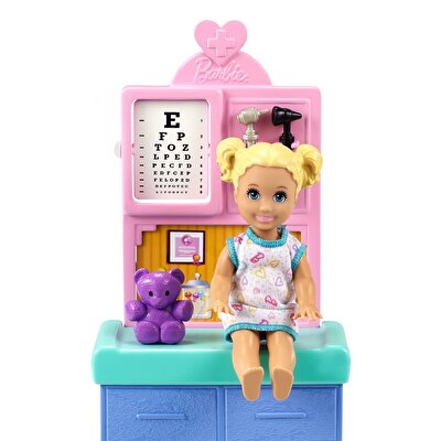 Barbie Ben Büyüyünce Oyun Seti Çocuk Doktoru Bebek GTN52