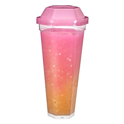 Play Doh Crystal Crunch Hamur - Pembe ve Parlak Sarı F1562