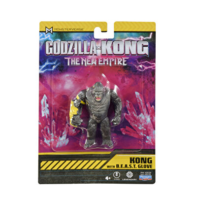 Godzilla ve Kong Mini Figür 8 Cm Kong With B.E.A.S.T. Glove