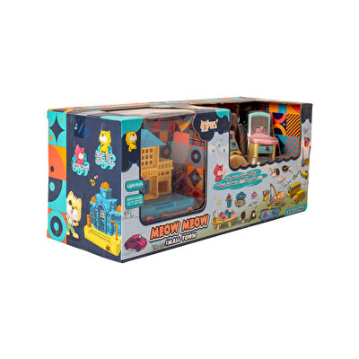 Şehir Seti Sesli Işıklı Kedili Yatak Odası Seti