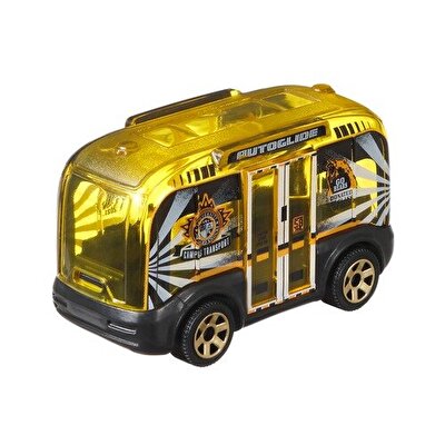 Matchbox Tekli Arabalar MBX Self Driving Bus Sarı GXM46