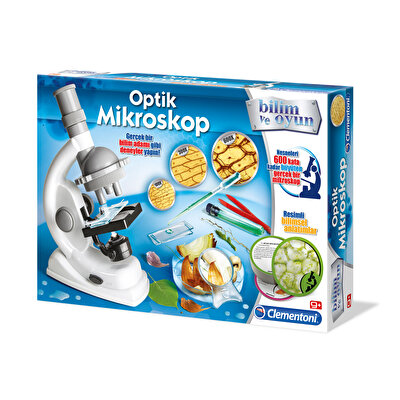 Clementoni Optik Mikroskop Deney Seti