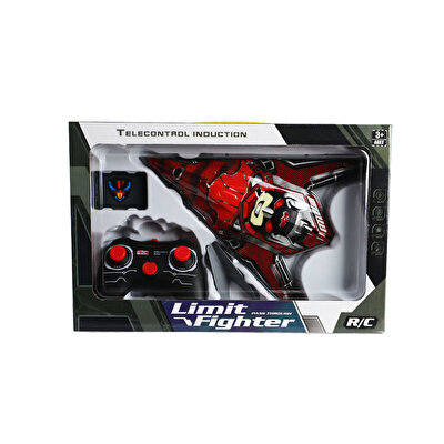 Rc Sesli ve Müzikli Jet Kırmızı