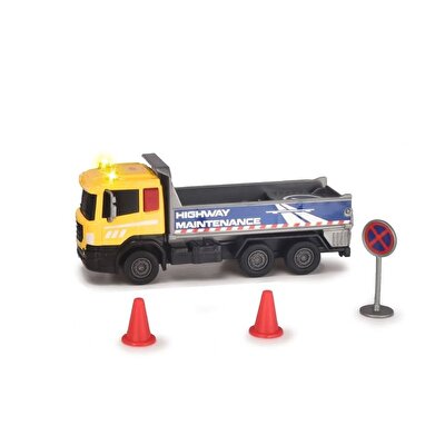 Dickie İnşaat Alanı Kamyon Seti̇ Sarı