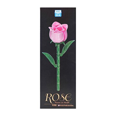 Blok Çiçek Koyu Açık Pembe Gül