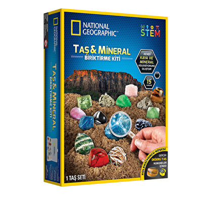 National Geographic Taş ve Mineral Biriktirme Kiti TRRM15