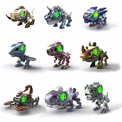 Biopod Battle Tekli Dinazor Robot