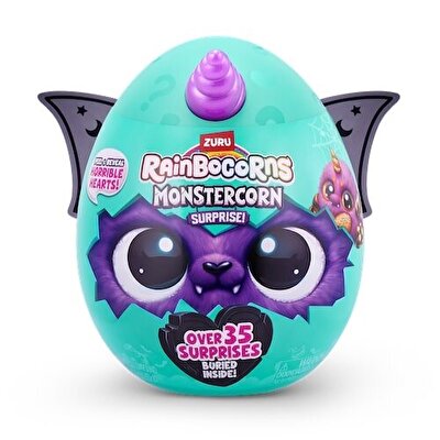 Rainbocorns Monstercorn Sürpriz Peluş Mor Boynuz