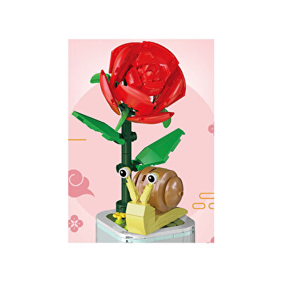 Mega Çi̇çekler ve Böcekler Yapı Blokları Salyangoz