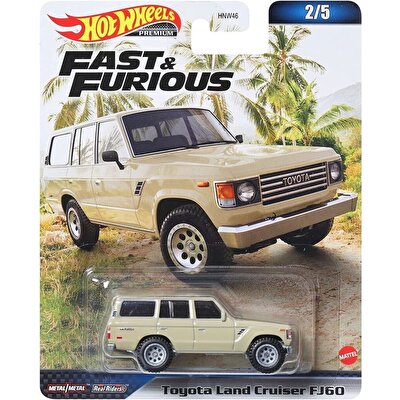 Hot Wheels Fast Furi̇ous Premi̇um Arabalar Toyota Land Cruiser FJ60 HNW53