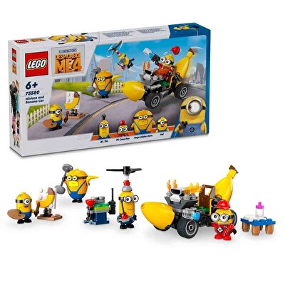 LEGO Despicable Me 4 Minyonlar ve Muz Araba 75580