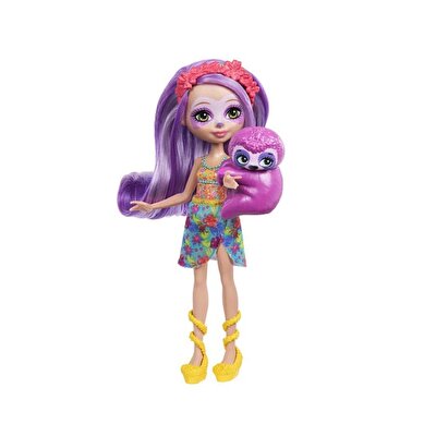 Enchantimals Popüler Karakter BebeklerSabindra Sloth ve Hang HRX82