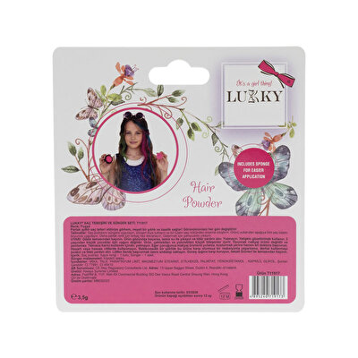 Lukky Süngerli̇ Saç Tebeşi̇ri̇ Fuşya