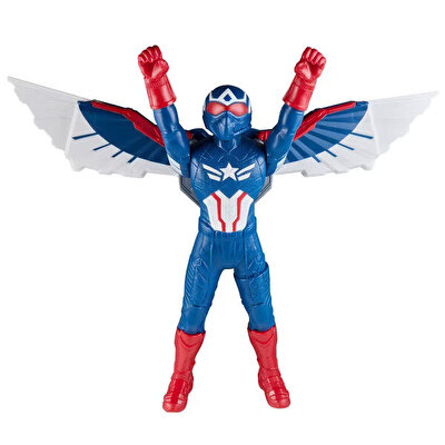 Marvel Studios Titan Hero Serisi Captain America Aksiyon Figür 22 Cm