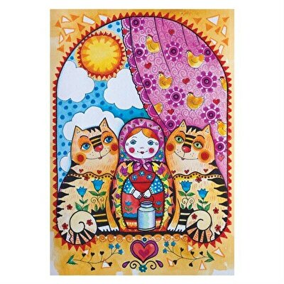 Matruşka / Matryoshka 500 Parça Puzzle