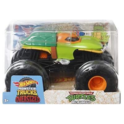 Hot Wheels Trucks 1:24 Arabalar Turtles Michelangelo HKM48