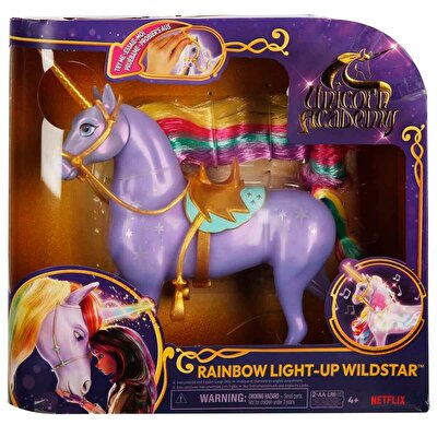 Unicorn Academy Sesli ve Işıklı Unicorn Wildstar 28 Cm