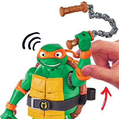 TMNT Delüks Aksiyon Figürler Michelangelo 83350