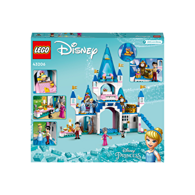 LEGO Disney Princess Sindirella ve Yakışıklı Prens'in Şatosu 43206