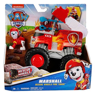 Paw Patrol Rescue Wheels Temalı Araçlar Marshall