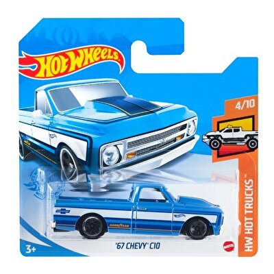 Hot Wheels Tekli Araba '67 Chevy C10 GRY91