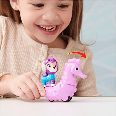 Paw Patrol Aqua Pups Rocky Sawfi̇sh Coral And Seahorse