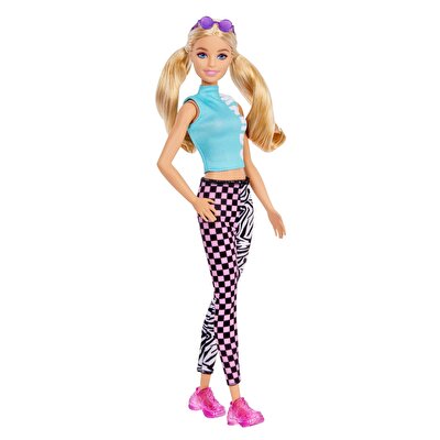 Barbie Büyüleyici Parti Bebekleri Zebra Desenli Taytlı GRB50