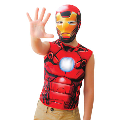 Iron Man Üst Kostüm 4-6 Yaş