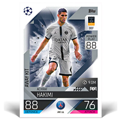 Match Attax Extra 2023 Mega Metal Kutu Futbolcu Kartları