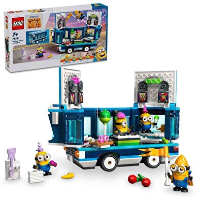 LEGO Despicable Me 4 Minyonların Müzikli Parti Otobüsü 75581