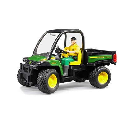 Bruder John Deere Gator 855D ve Bworld Adam