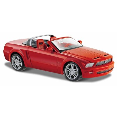 1:24 Ölçekli Kırmızı Ford Mustang GT Concept Convertible