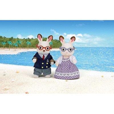 Sylvanian Families Çikolata Kulaklı Büyükanne ve Büyükbaba Seti