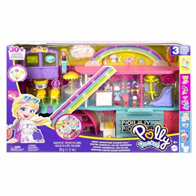 Polly Pocket Gökkuşağı Alışveriş Merkezi Oyun Seti HHX78
