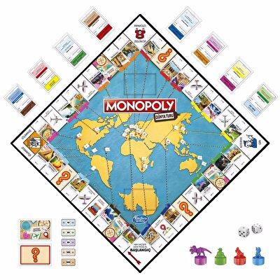 Monopoly Dünya Turu F4007