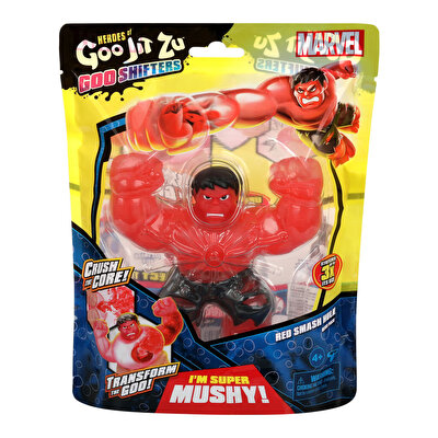Goojitzu Marvel Gooshifters Superheroes Red Hulk