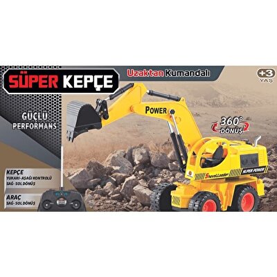 Uzaktan Kumandalı Süper Kepçe