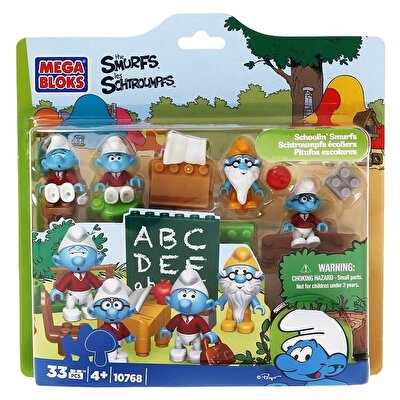 Mega Bloks Şirinler ve Yaz Okulu 33 Parça 10768