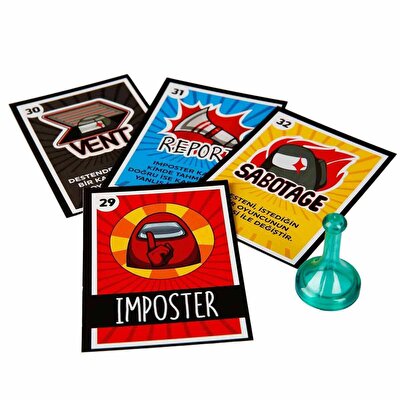 Among Us Spacerush (Uzay Yarışı) Kutu Oyunu