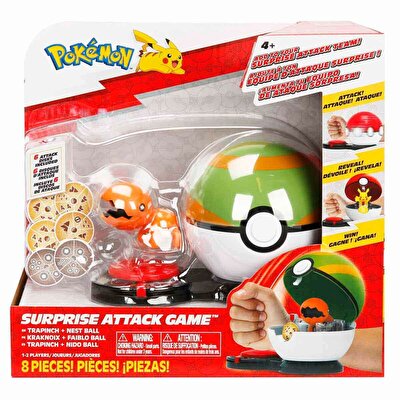 Pokemon Surprise Attack Oyun Seti Trapinch ve Nest Ball