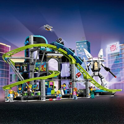 LEGO City Robot Dünyası Hız Treni Parkı 60421