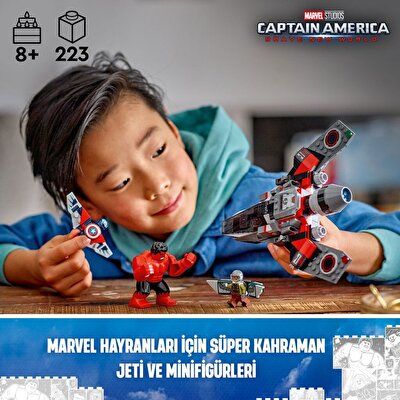 LEGO Marvel Kaptan Amerika ile Red Hulk Savaşı 76292