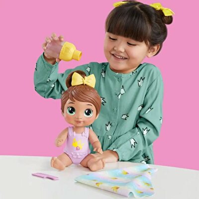 Baby Alive Bebeğimler Şampuan Eğlencesi Esmer F9120