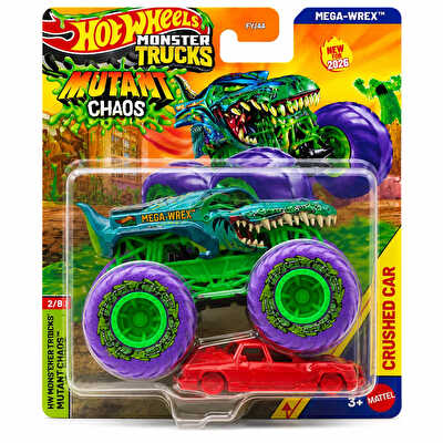 Hot Wheels Monster Trucks 1:64 Arabalar Mega-Wrex JHY55