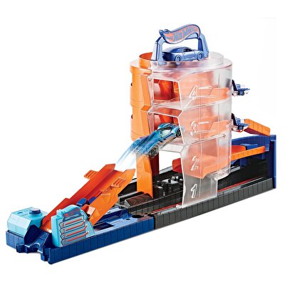 Hot Wheels Tekerlekli Yarış Dünyası Oyun Seti Parkurda Dönüş Macerası GBF95