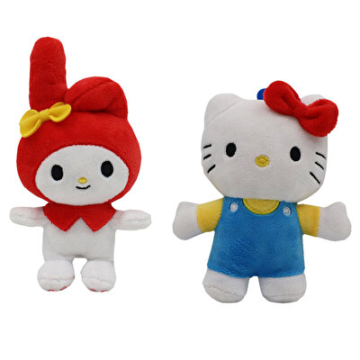 Hello Kitty Clip On Pelüş Anahtarlık 0412 Hello Kitty