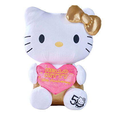 50. Yıl Hello Kitty Peluş 30 Cm