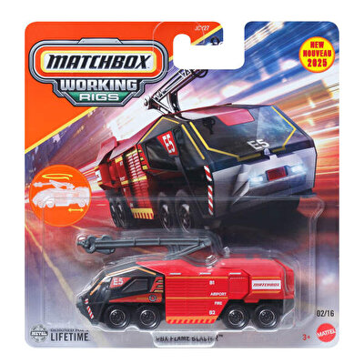 Matchbox Çalışma Donanımı Araçları Mbx Flamer Blaster HVV10