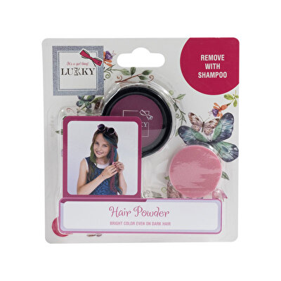 Lukky Süngerli̇ Saç Tebeşi̇ri̇ Fuşya